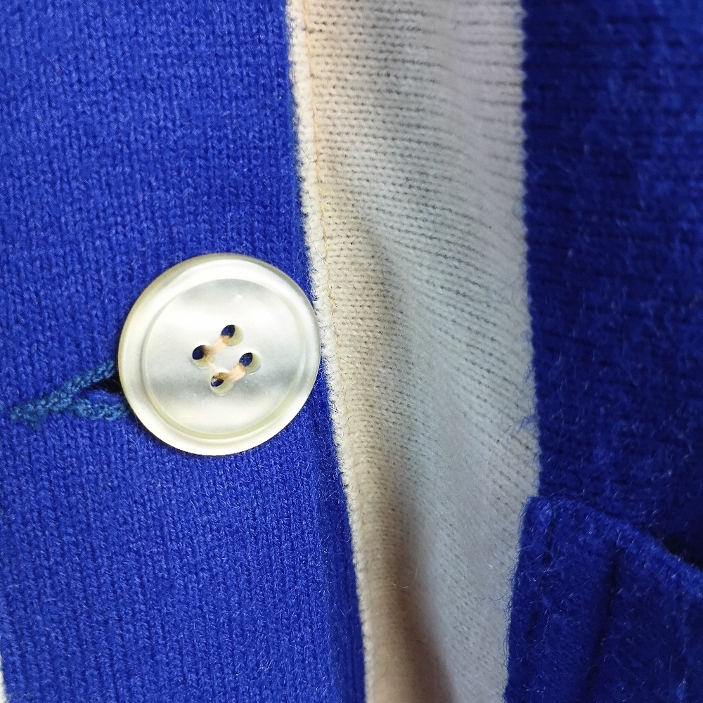 VTG Bucks Sand Knit UWM Varsity Sweater Adult 40 Collegiate Cardigan WI USA. - Picture 5 of 15